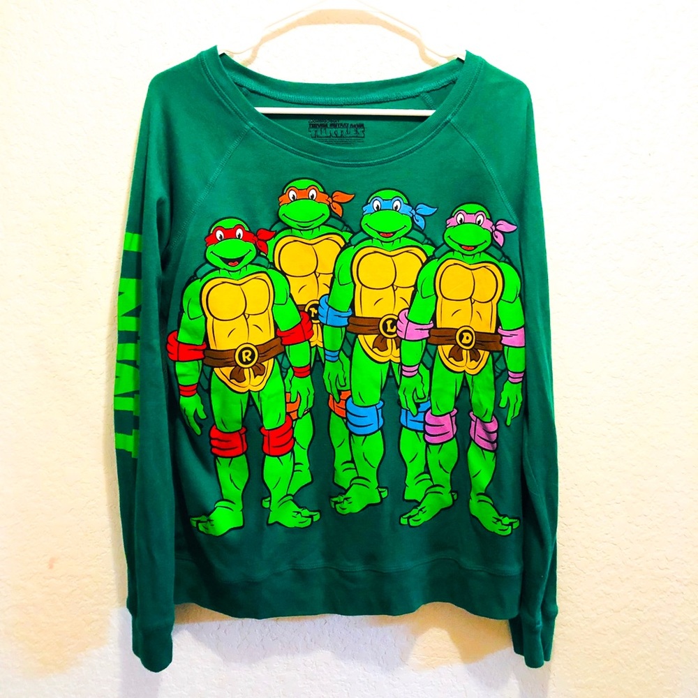 Nickelodeon TMNT Sweatshirt Green